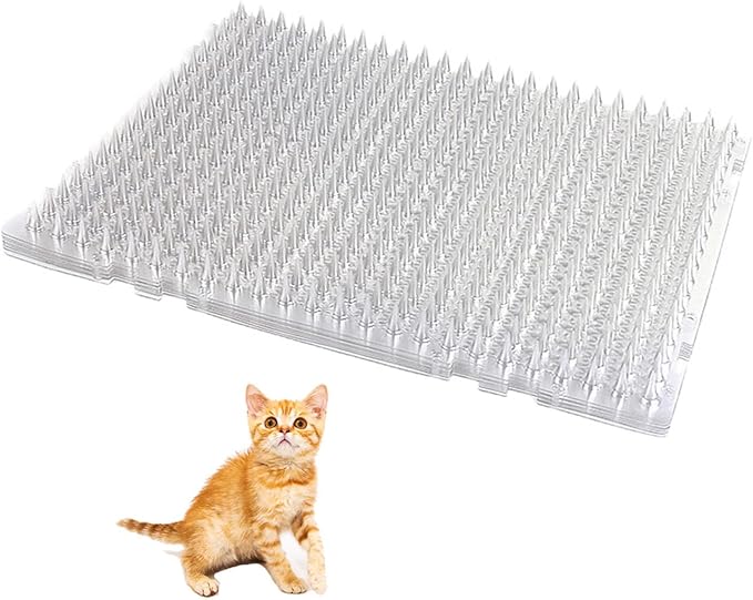 10 Packs Scat Mat for Cats, 13X16 inches Pet Deterrent Spikes, Indoor Outdoor - Image 2