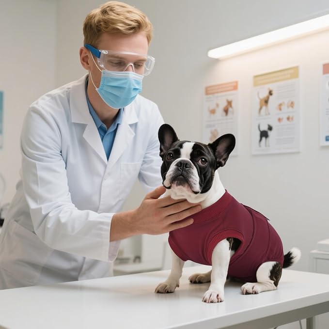 Kuoser Dog Surgery Recovery Suit, Recovery Suit - Image 5