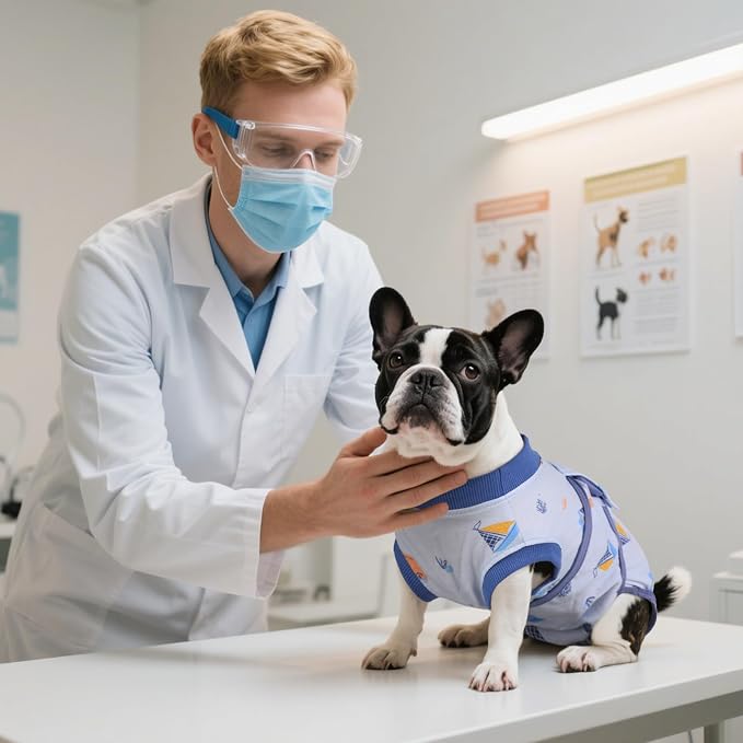 Kuoser Recovery Suit for Dogs Cats After Surgery, Professional Pet Recovery - Image 6