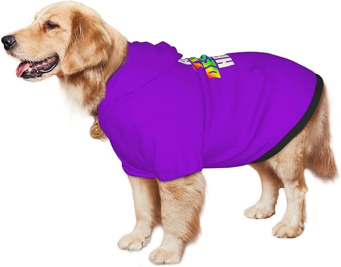Custom Dog Hoodie with Text Photo, Personalized Pet Clothes Sweatshirt - Image 3