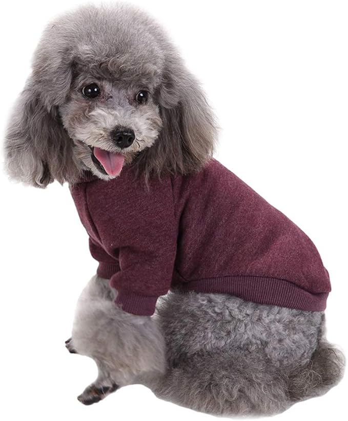 Jecikelon Dog Clothes Dogs Sweater Soft Puppies Clothing Winter Puppy Sweaters - Image 2