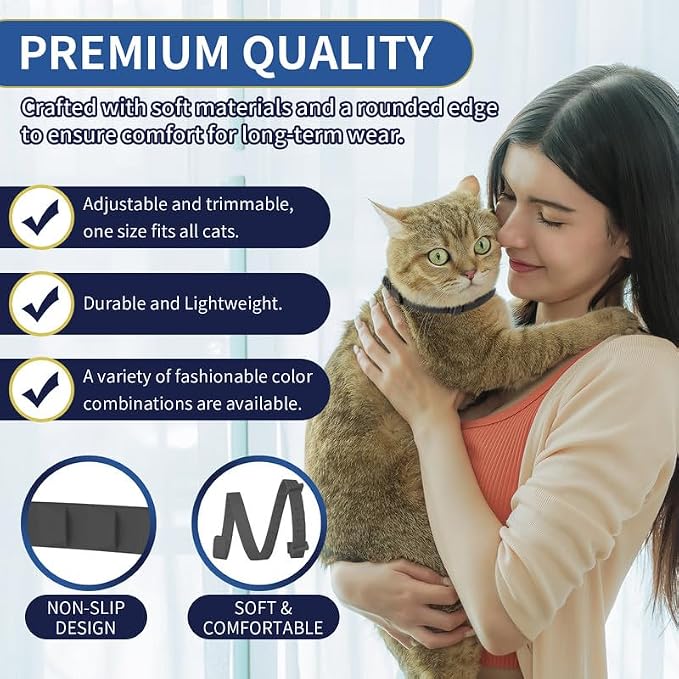 4 Pack Flea Collar for Cats, 32 Months Flea and Tick Prevention for Cat - Image 4