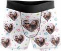 M YESCUSTOM Custom Faces Funny Short Briefs Gift by MYESCUSTOM