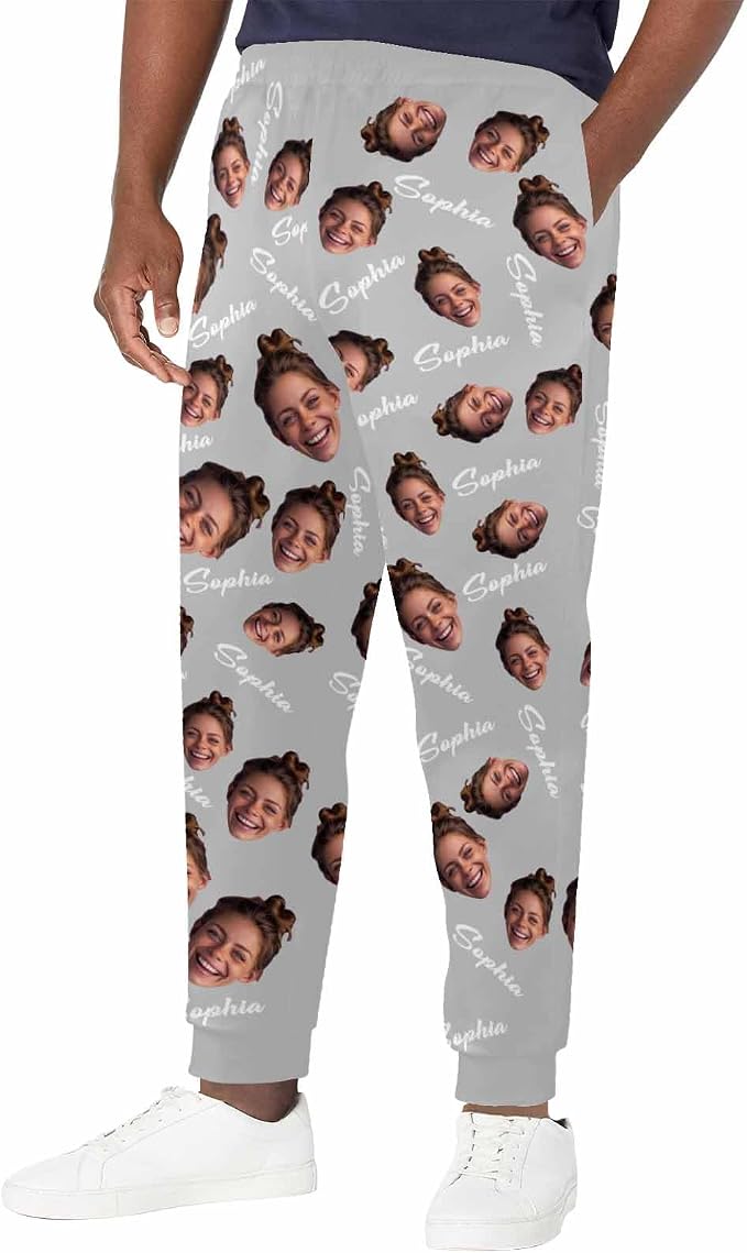 Custom Sweatpants for Men Women Personalised Joggers Pants - Image 2