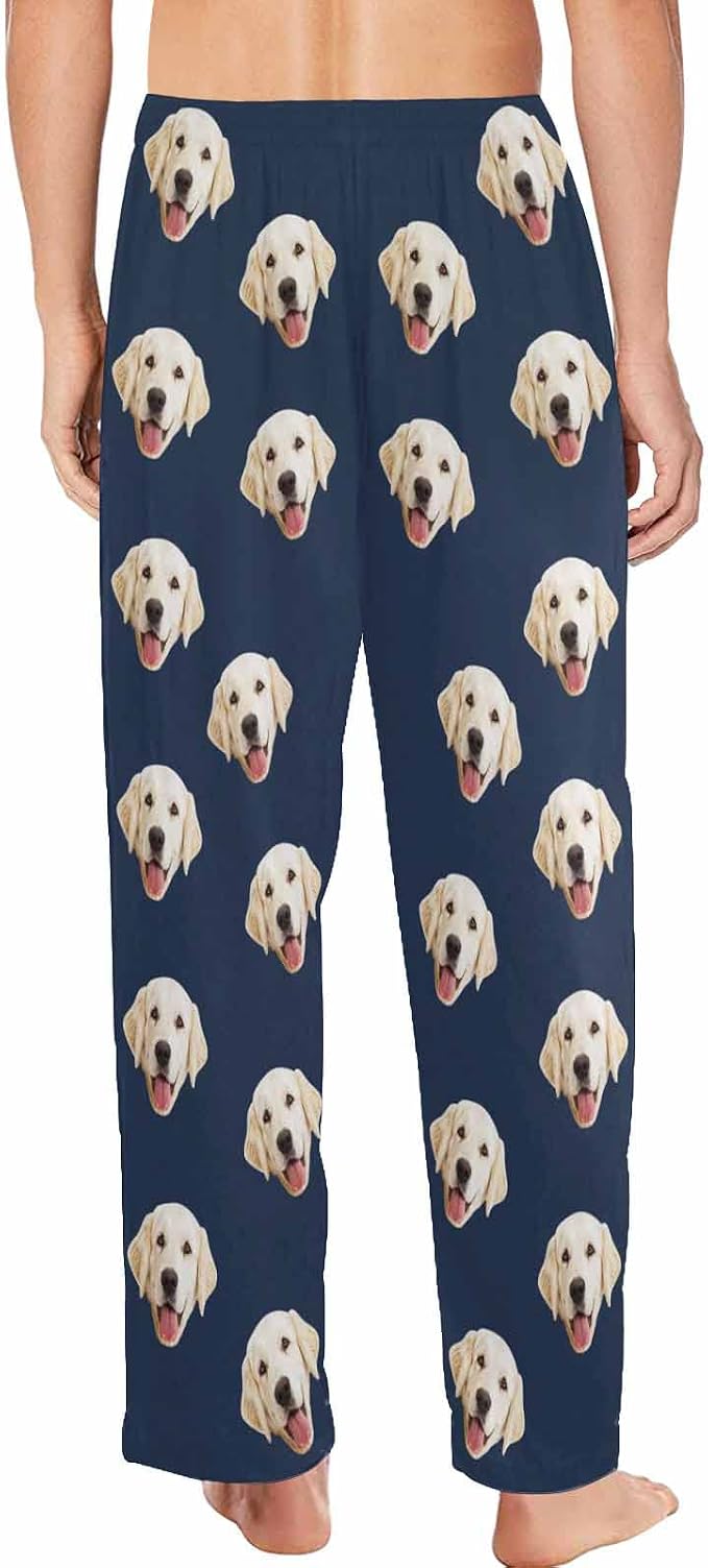 MyPupSocks Personalized Face Pajamas Pants Photo Pajama Bottoms - Image 2
