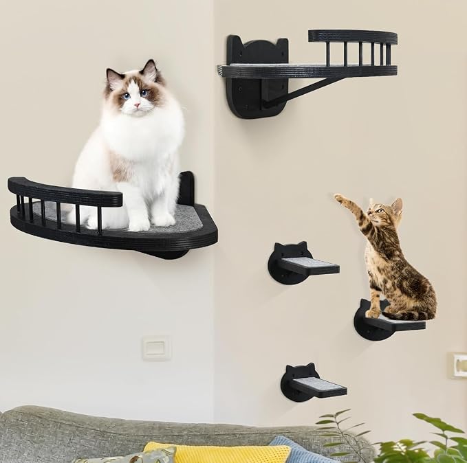 Cat Wall Shelves Furniture Set - Image 3