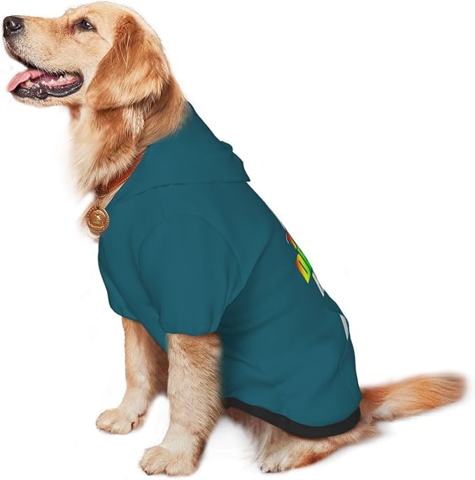 Custom Dog Hoodie with Text Photo, Personalized Pet Clothes Sweatshirt - Image 4