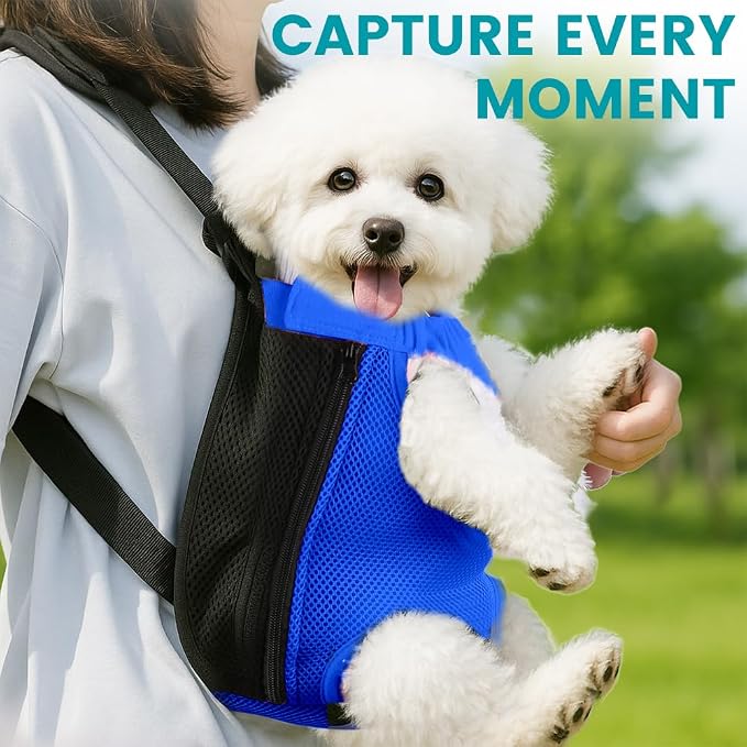 Dog Backpack Carrier, Pet Sling Front Backpack - Image 6