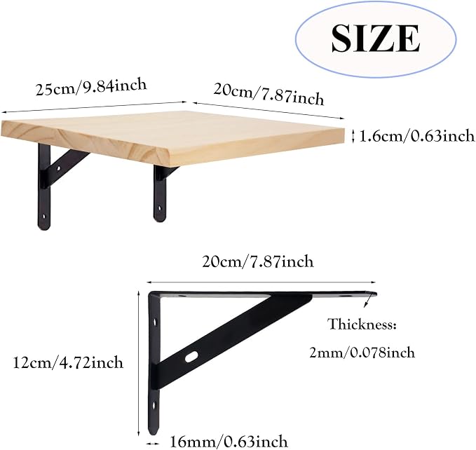 2 Pack Wall Mounted Cat Climbing Step Shelf Cat Hideaway Platform Climber - Image 2