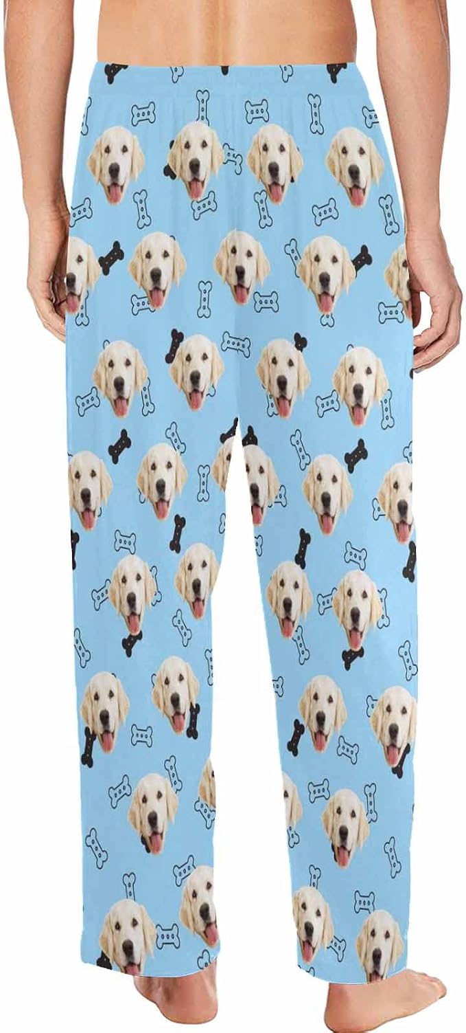 MyPupSocks Customized Face Pajamas Pants Photo Pajama Bottoms - Image 2
