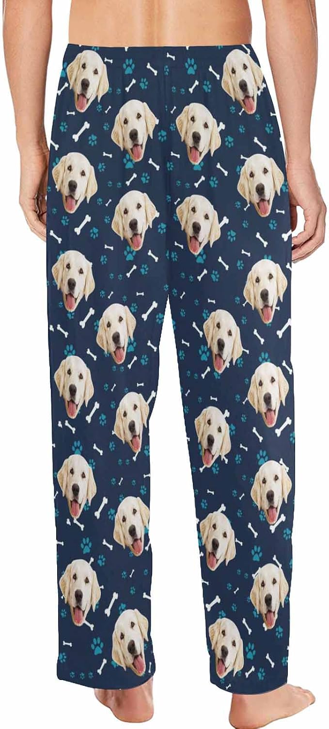 MyPupSocks Personalized Face Pajamas Pants Photo Pajama Bottoms - Image 2