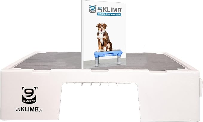 Blue-9 KLIMB Jr. Professionally Designed Dog Training Platform and DIY Guide by Blue-9