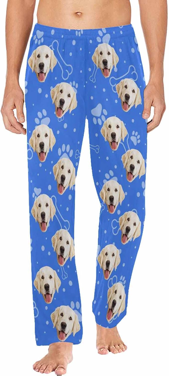 MyPupSocks Personalized Face Pajamas Pants Photo Pajama Bottoms by MyPupSocks