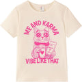 PATPAT Girls Crewneck Short Sleeve Graphic Tees Animal Print Shirts Cute Summer by PATPAT