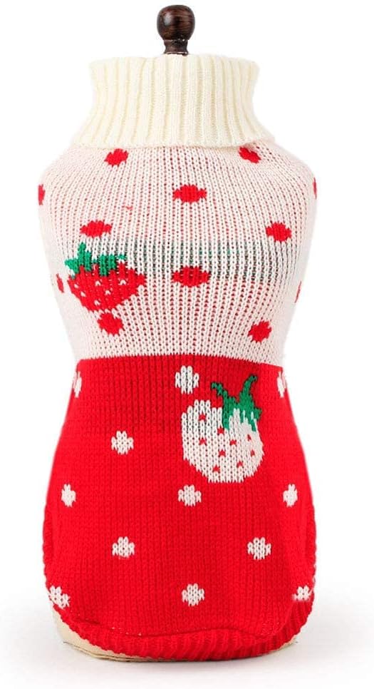 CHBORCHICEN Pet Dog Sweaters Classic Knitwear Turtleneck Winter Warm Puppy - Image 7