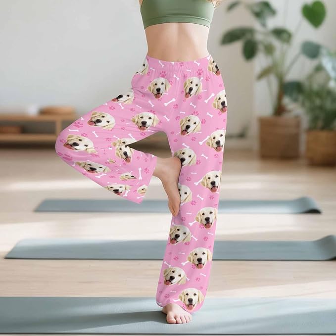 Custom Couple Pajama Pants Sock - Image 6