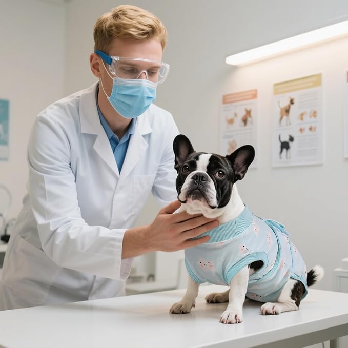 Kuoser Recovery Suit for Dogs Cats After Surgery, Professional Pet Recovery - Image 6