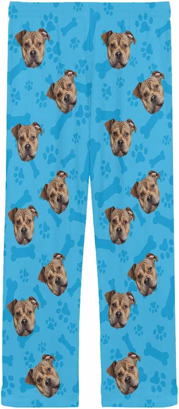 MyPupSocks Custom Pet Face Pajamas Pants Photo Pajama Bottoms - Image 4