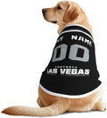 Las Vegas Custom Pet Jersey Dog Clothes Jersey Various Sizes Customized Any by EaunyVerat