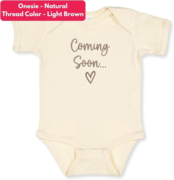 COUPLEHOODIES Personalized Baby Onesie Bodysuit – Custom Embroidery Gift - Image 2