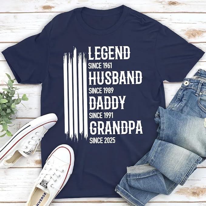 Personalized Family Shirt Gift for Dog Cat Dad Mom Pet Lovers on Fathers - Image 2