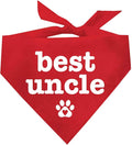 Best Uncle Father's Day, Valentine's Day, Birthday Dog Bandana by TeesTails