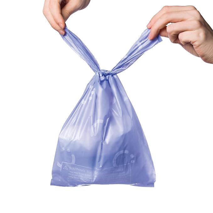 Ubbi Disposable Diaper Sacks, Lavender Scented, Easy-To-Tie Tabs, Diaper - Image 6