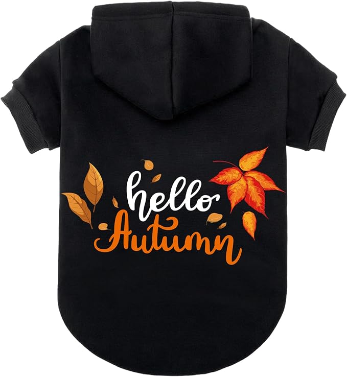EXPAWLORER Fall Dog Hoodie-Soft and Warm Dog Sweaters, Pet Clothes Autumn by EXPAWLORER