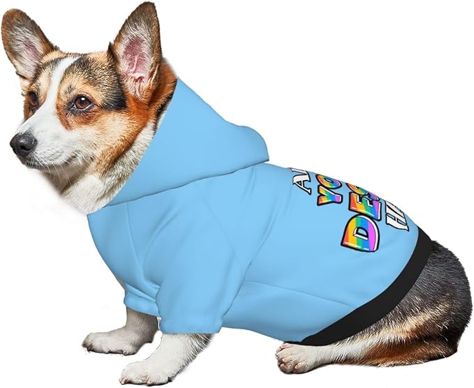 Personalized Dog Hoodie Custom Hooded Pet Warm Pullover Sweatshirt - Image 6