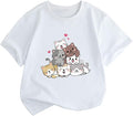 KEEVICI Cute Cartoon Cat Shirts by KEEVICI