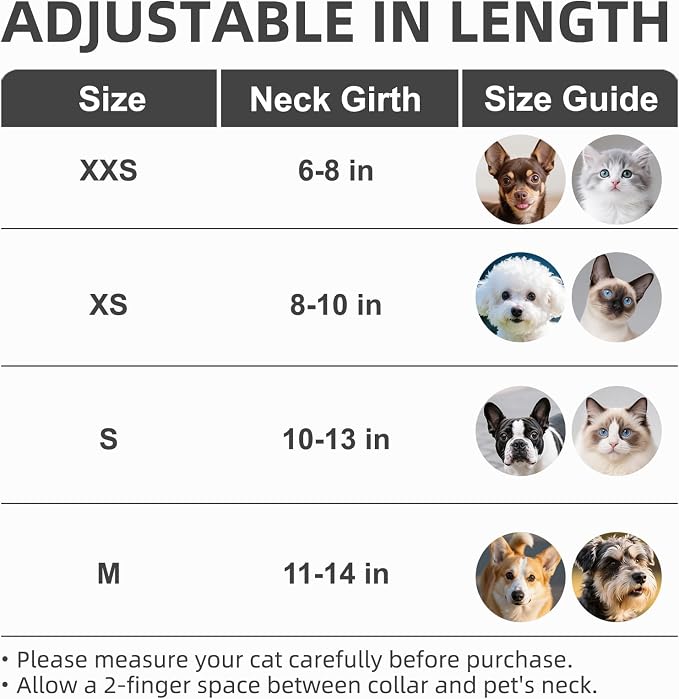 PUPTECK Basic Adjustable Cat Collar - Image 6