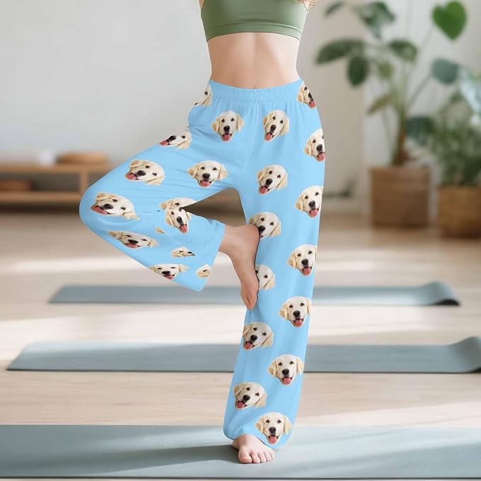 Custom Couple Pajama Pants Sock - Image 6