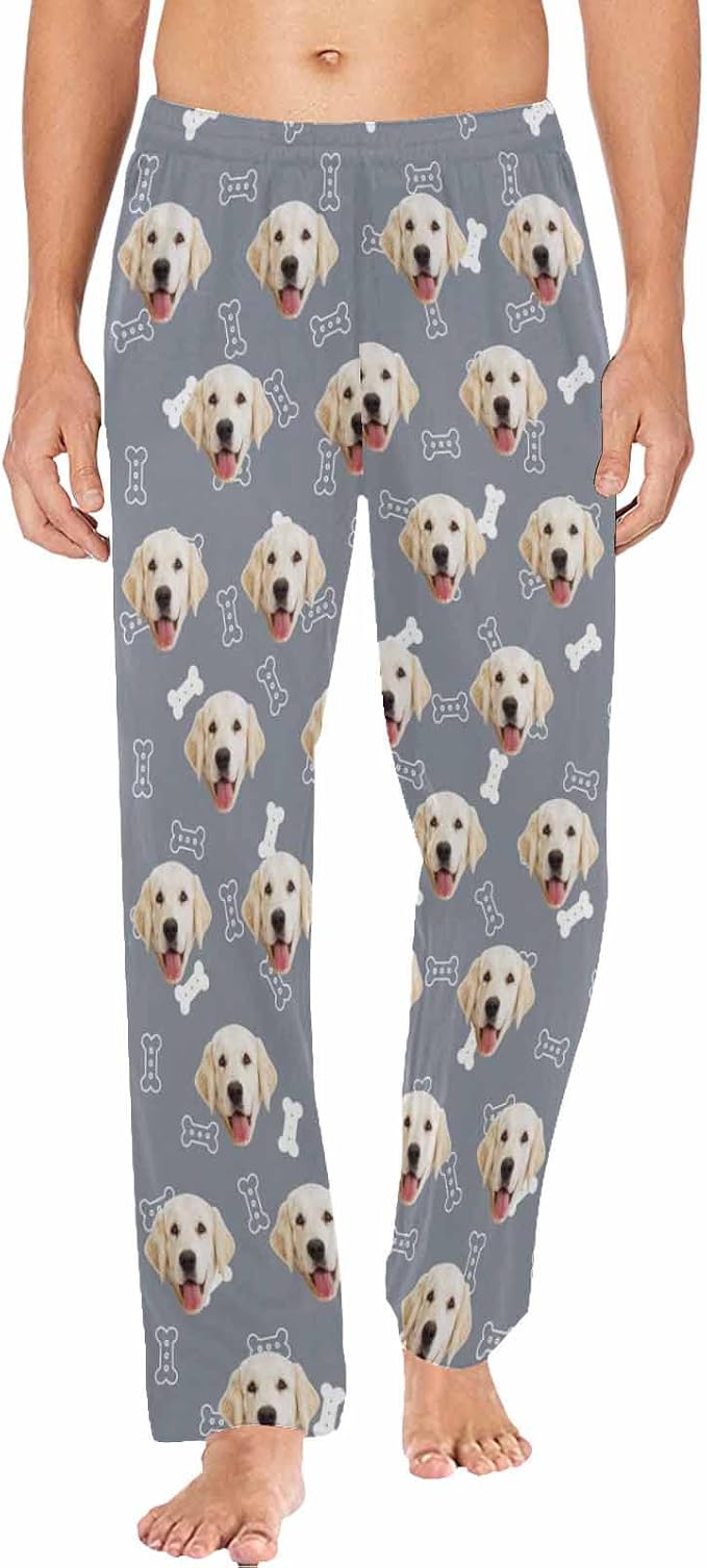 MyPupSocks Customized Face Pajamas Pants Photo Pajama Bottoms by MyPupSocks