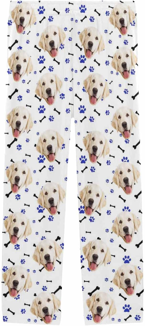 MyPupSocks Personalized Face Pajamas Pants Photo Pajama Bottoms - Image 3