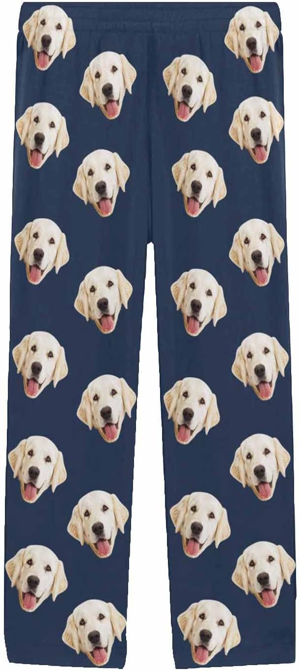 MyPupSocks Personalized Face Pajamas Pants Photo Pajama Bottoms - Image 3