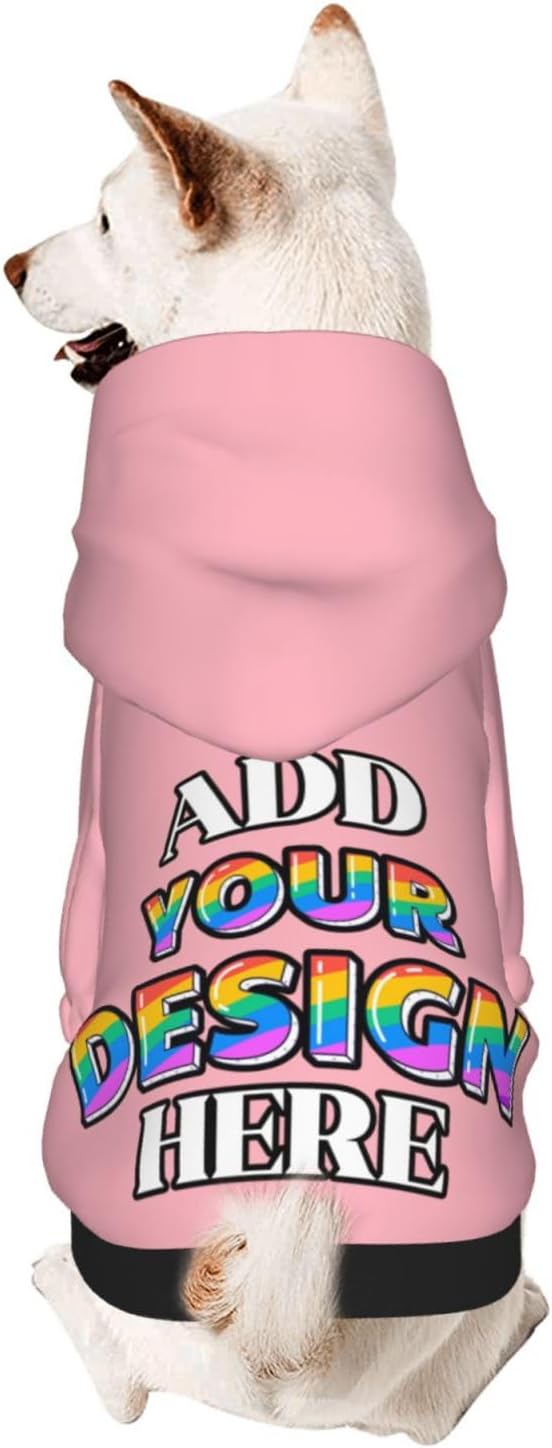 Dog Hoodie Design Your Own Personalized Pet Hoodies Small Pets Wear Shirt by Phyxara