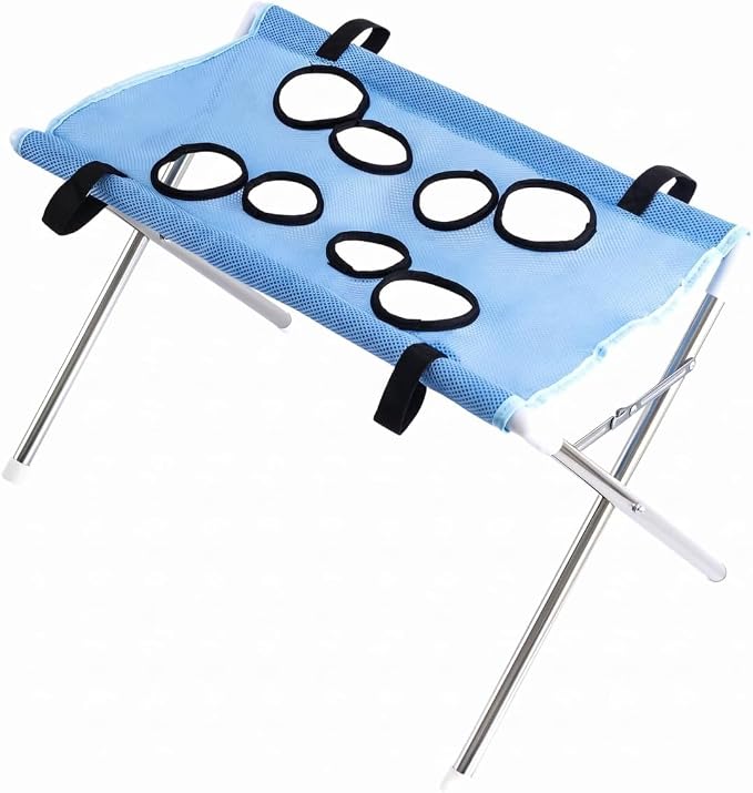 Grooming Pet Bath Stand Mesh Bathing Station, Blue by Unknown