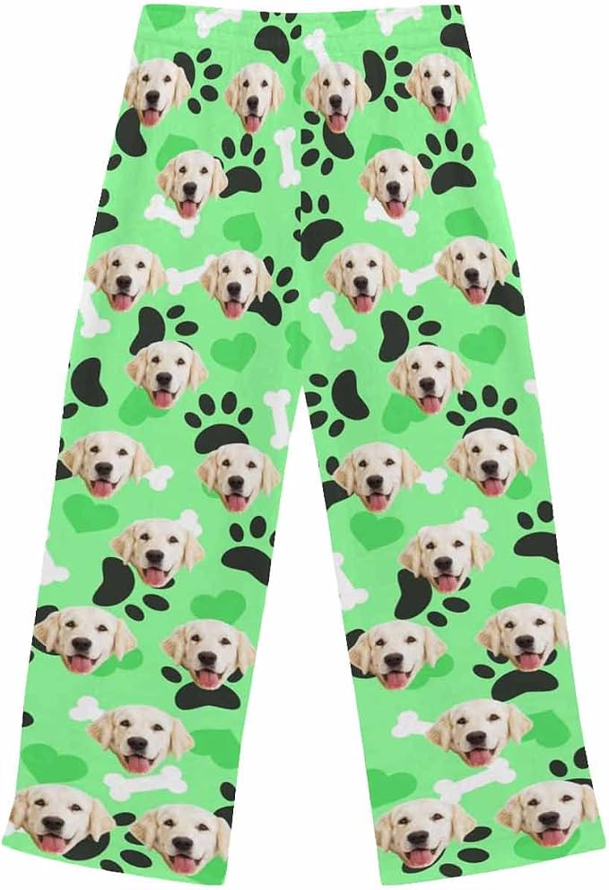 Custom Face Pajamas Pants Personalized Nightwear Bottoms - Image 3