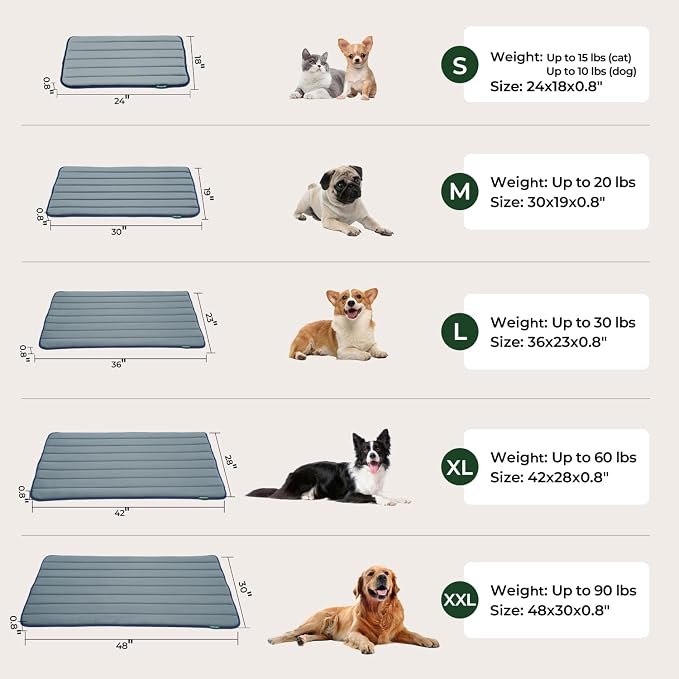 BALANCE Dog Crate Pad, Dog Foam Crate Mat Kennel Pad, Washable Water-Resistant - Image 9