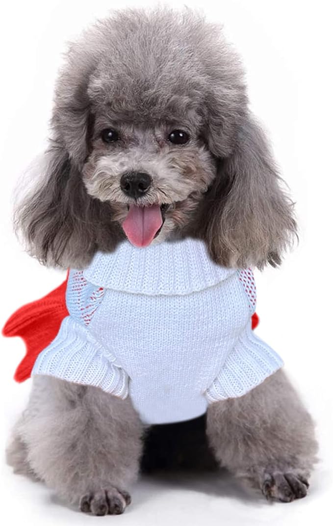 CHBORCHICEN Pet Dog Sweaters Classic Knitwear Turtleneck Winter Warm Puppy - Image 3