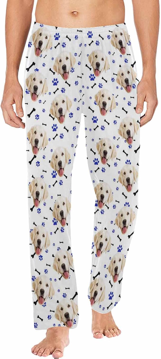 MyPupSocks Personalized Face Pajamas Pants Photo Pajama Bottoms by MyPupSocks