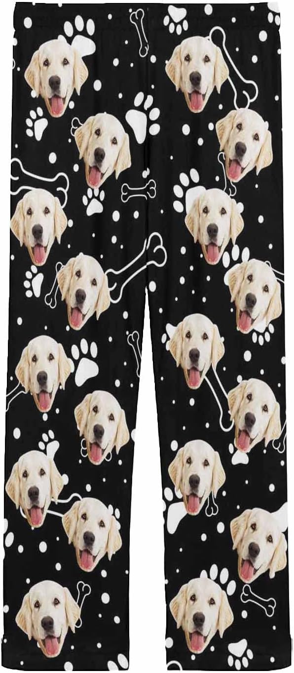 MyPupSocks Personalized Face Pajamas Pants Photo Pajama Bottoms - Image 4