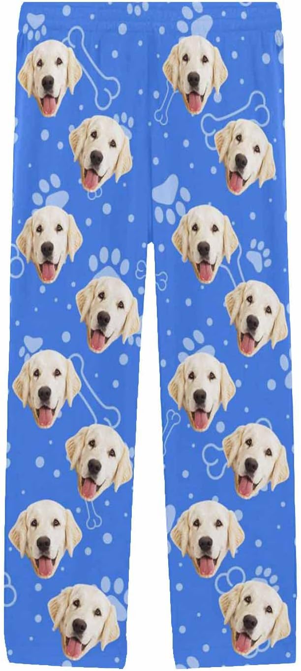 MyPupSocks Personalized Face Pajamas Pants Photo Pajama Bottoms - Image 3