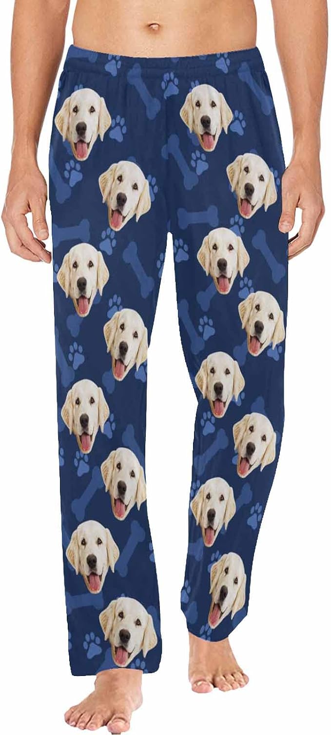 MyPupSocks Customized Face Pajamas Pants Photo Pajama Bottoms by MyPupSocks