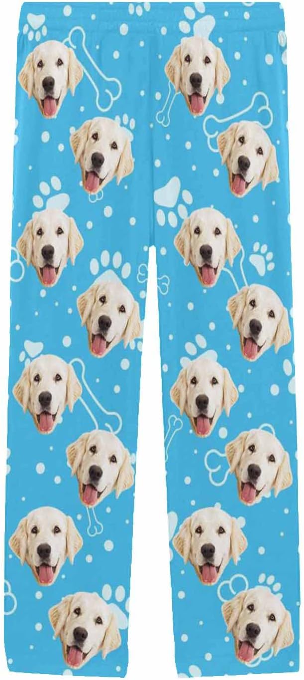 MyPupSocks Personalized Face Pajamas Pants Photo Pajama Bottoms - Image 3