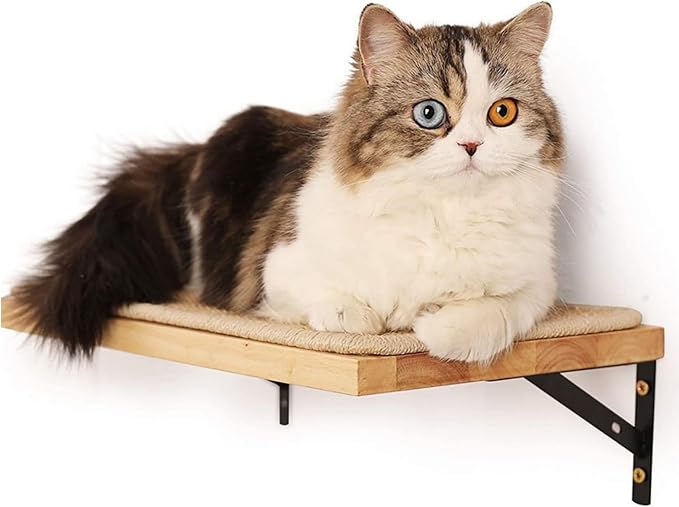 2 Pieces Cat Hammock Wall Mounted Floating Wall Shelf - Image 2
