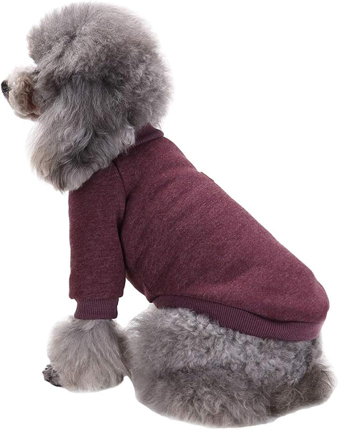Jecikelon Dog Clothes Dogs Sweater Soft Puppies Clothing Winter Puppy Sweaters - Image 3