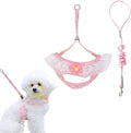 Cat Harness Collar and Leash Set, Sweet Lace Floral Kitten Collar, Escape Proof by Unknown