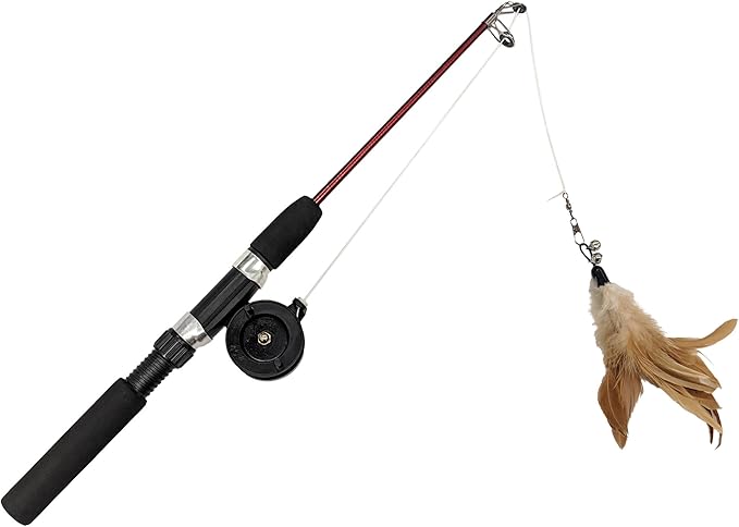 SPOT Fishing Rod 'N Reel Kitty Teaser by SPOT