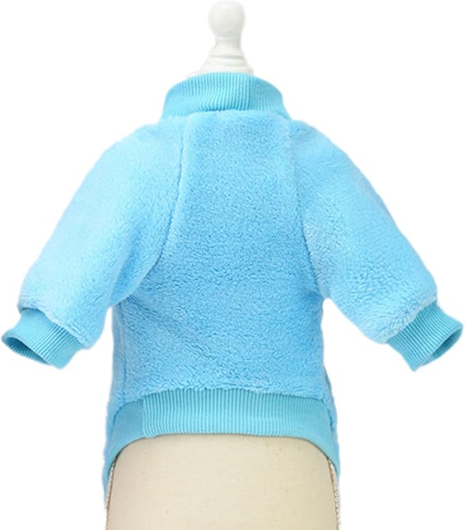Jecikelon Pet Dog Clothes Dog Sweater Soft Thickening Warm Pup Dogs Shirt - Image 3